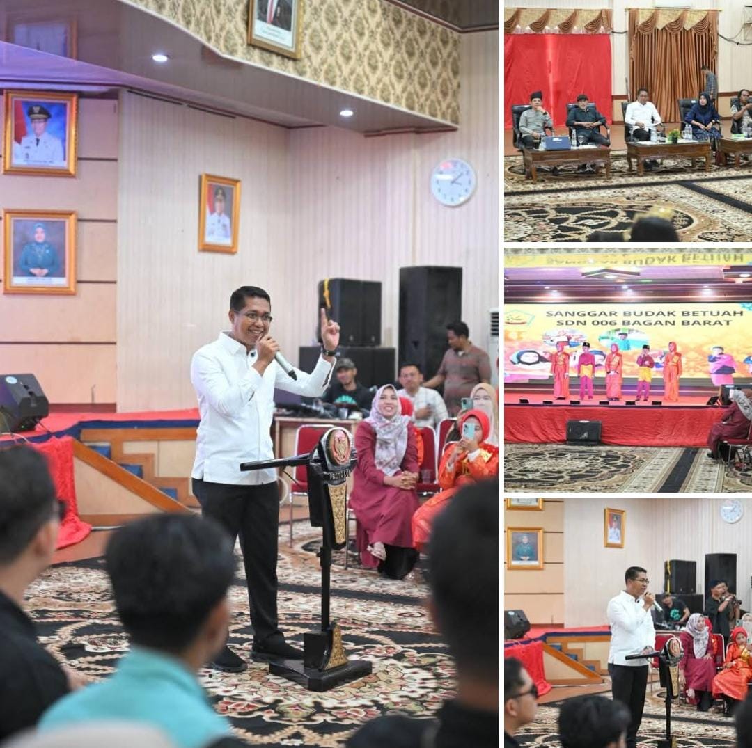 Halal Bihalal Insan Seni Rokan Hilir di Gedung Misrat Rais, Meriahkan Malam Penuh Keakraban