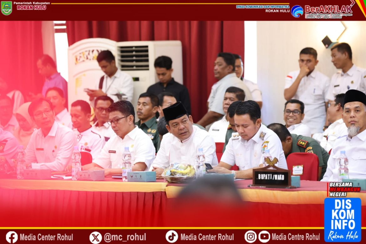 *Wabup Rohul Hadiri High Level Meeting Tingkat Prov.Riau, Rohul Dukung Penuh Swasembada Pangan Nasional*