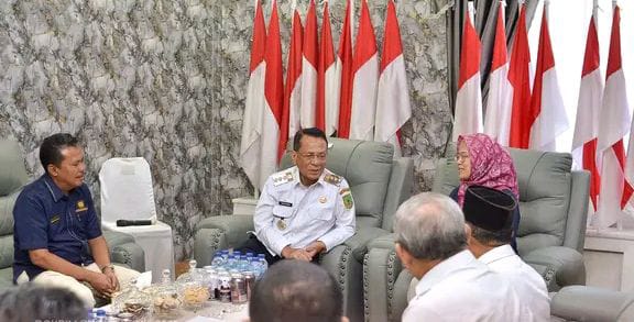Bupati Rohil Menerima Kungker Kanwil Direktorat Jendral Perbendaharaan (DJPb) Provinsi Riau 