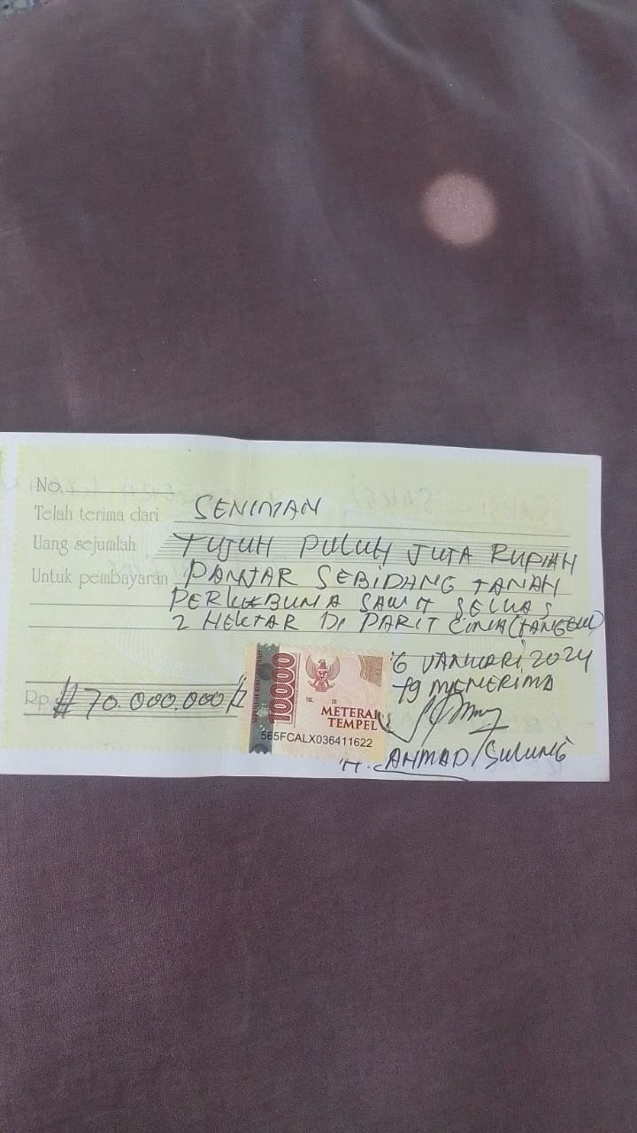 Polres Rohil Saat ini Patut Dipertanyakan Sebab Kasus Penipuan Jual Beli Lahan Yang Dilaporkan Jalan Ditempat