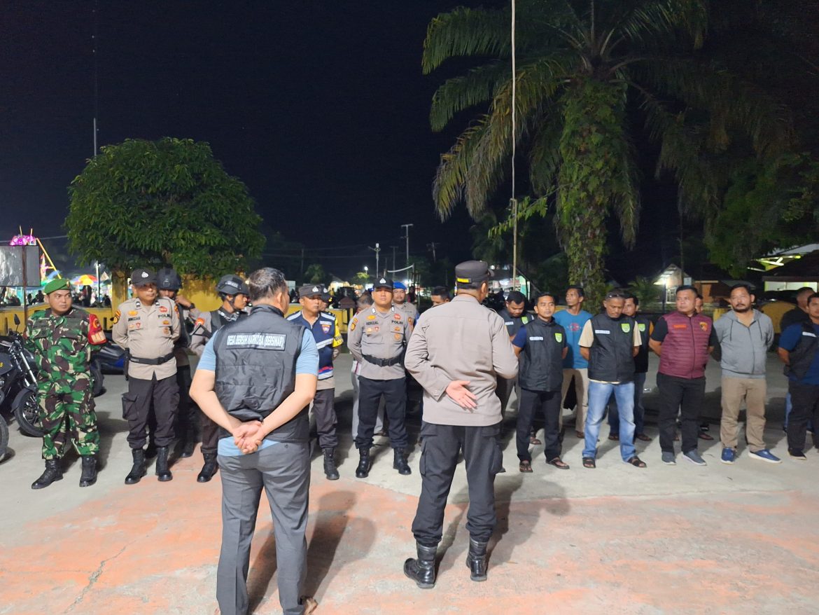 Layak Diapresiasi Kapolsek Rambah Hilir Gelar Patroli Tim Raga polsek Bersama Koramil 02 Rambah Dan Satgas Kampung Bebas dari Narkoba