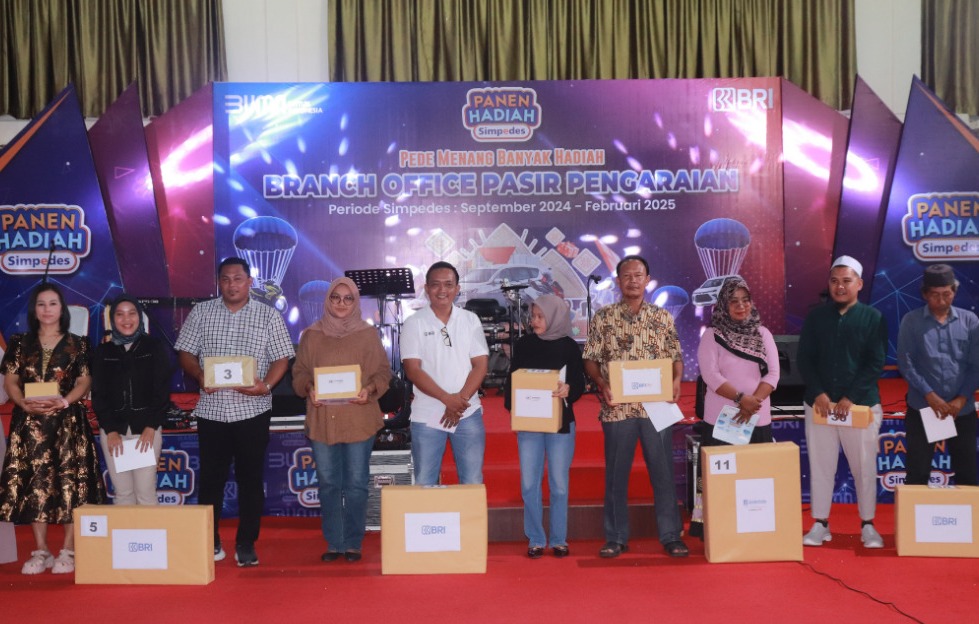 *Lapas Pasir Pengaraian Hadiri Panen Hadiah Simpedes BRI Periode II Tahun 2025*