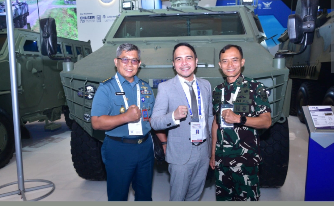 Danpasmar 1 Kunjungi Pameran Indo Defence 2025 Expo