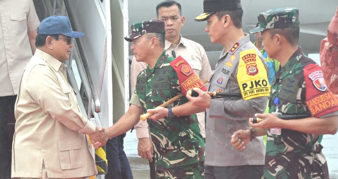 Presiden Prabowo Tiba di Bali, Awali Kunjungan Kerja dengan Resmikan Ngoerah Sun Wellness and Aesthetic Center