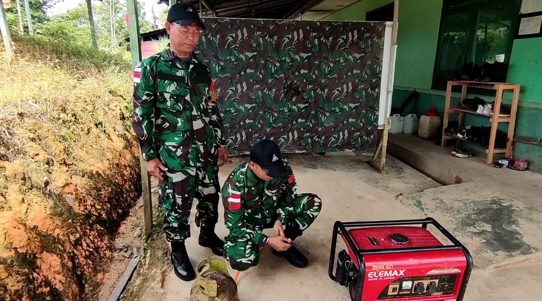 Inovasi Danpos Seriang, Mengoptimalkan Pembangkit Listrik dengan Penggunaan Gas LPG