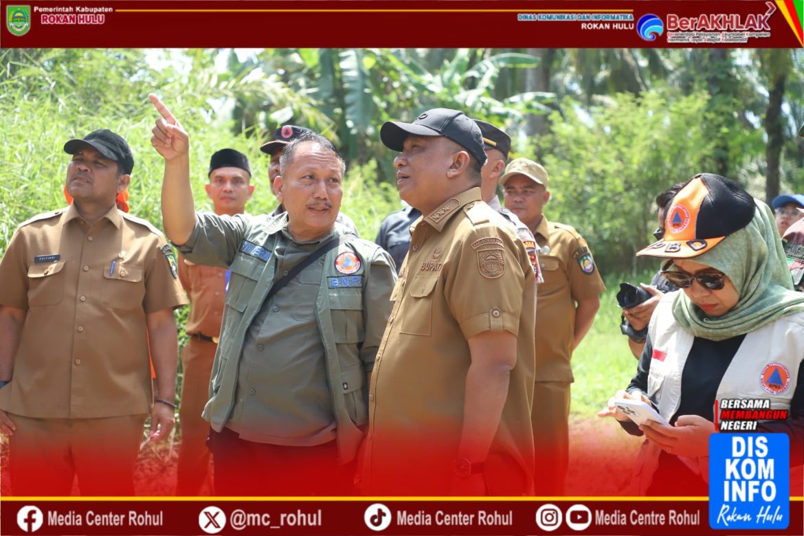 *Bupati Rohul Tinjau Kerusakan Jembatan Sungai Klubi, Komitmen Percepatan Perbaikan*