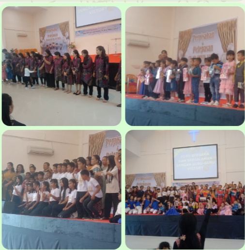 Perpisahan dan Pelepasan Anak Didik 2024-2025 Tingkat Tk SD-SMPTK VICTORY, Kota Dumai