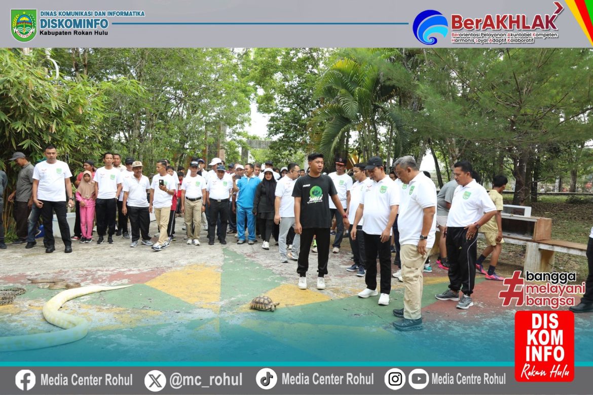 *Pemkab Rohul Peringati Hari Lahir Pancasila Dengan Kegiatan Jalan Santai Dan Launching Car Free Day.*