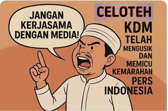 Pernyataan KDM Gubernur Jawa Barat di Medsos Tidak Bermoral,Etika dan Alergi Terhadap Seluruh Jurnalis