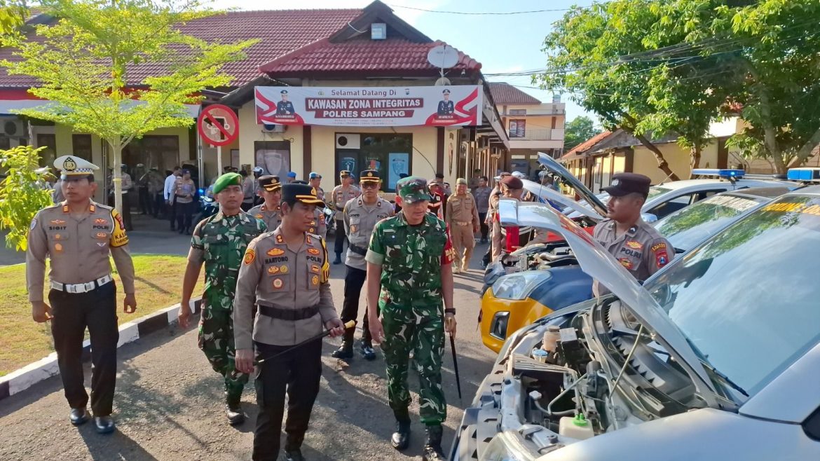 Polres Sampang Gelar Apel Gabungan Operasi Patuh Semeru 2025, Berikut 8 Pelanggaran Lalu Lintas Jadi Target Prioritas
