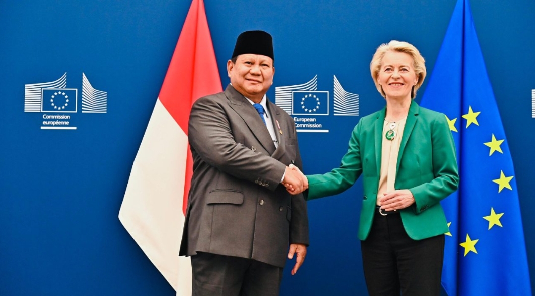 Presiden Prabowo Bertemu Presiden Komisi Eropa, Sepakati Perundingan IEU-CEPA