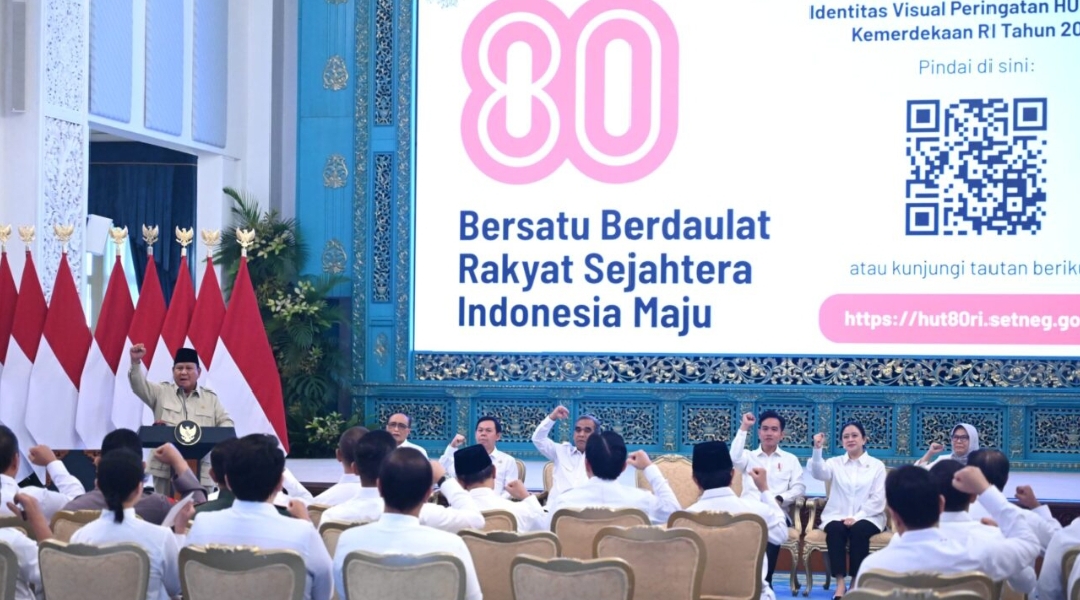 Presiden Prabowo Resmi Luncurkan Logo dan Tema HUT ke-80 Kemerdekaan Republik Indonesia