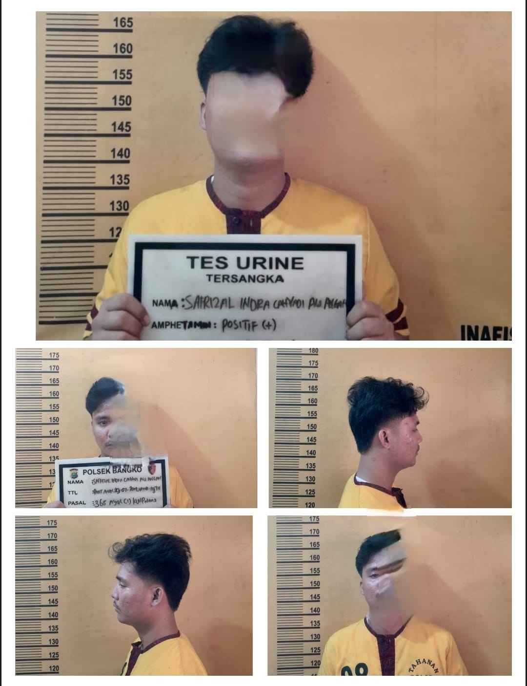 Gerak Cepat Polsek Bangko Berhasil Ungkap Kasus Begal di Sekitar Jembatan Parit Aman 