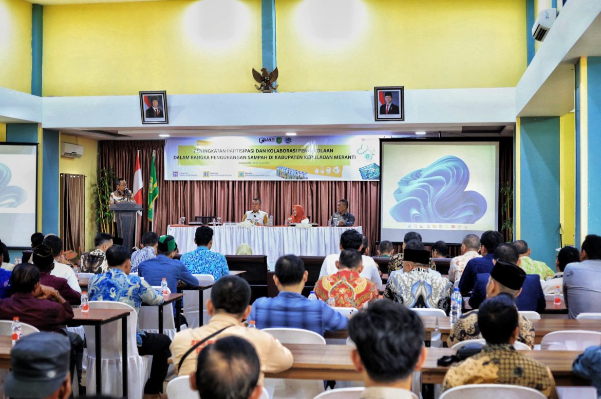 Rakor Peluncuran Program Pengurangan Sampah di Kabupaten Kepulauan Meranti