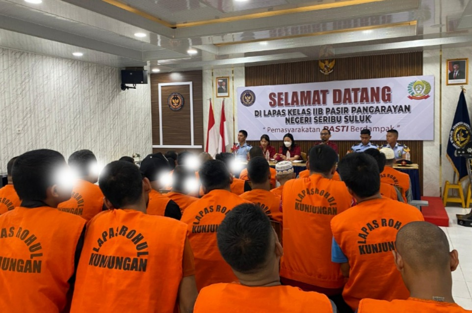 Bapas Kelas I Pekanbaru Lakukan Litmas terhadap 43 Warga Binaan di Lapas Pasir Pangarayan