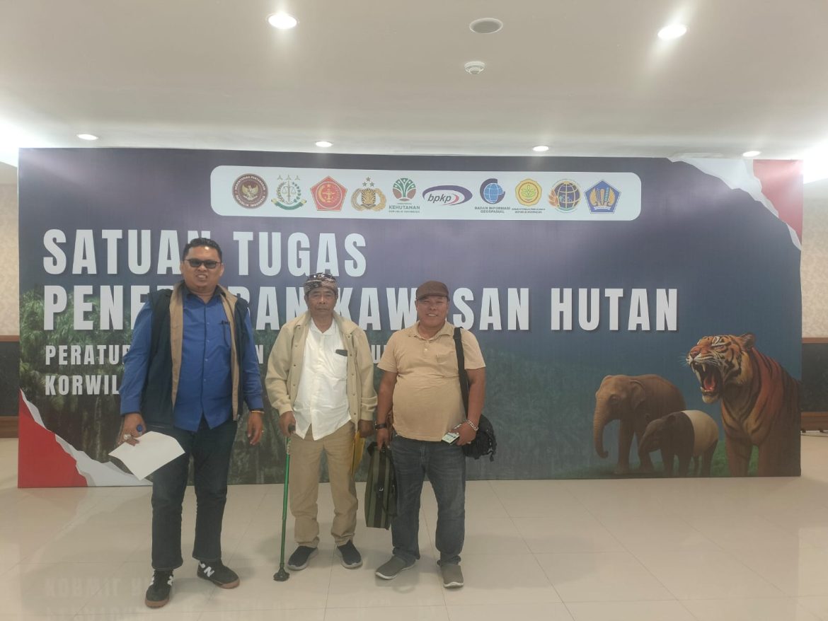 Ketua KNPI Riau Dampingi Pengusaha ini Serahkan 500 Hektar Lahan Kebun Kelapa Sawit, Larshen Yunus: “Semoga Satgas PKH Bekerja Profesional”