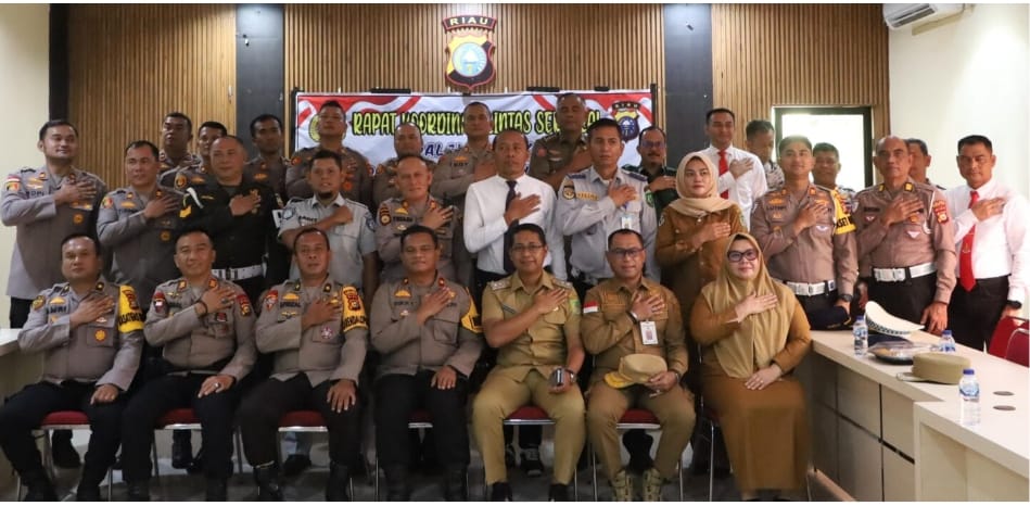 Rapat Koordinasi Lintas Sektoral, Kapolres Rohil Ajak Laksanakan Ops Patuh LK 2025 dengan Penuh Tanggung Jawab  