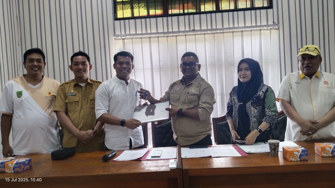 *Ketua KONI Rohil Sertijab, Riwansyah: Kita Fokus Benahi Tata Kelola dan Persiapan Porprov 2026*
