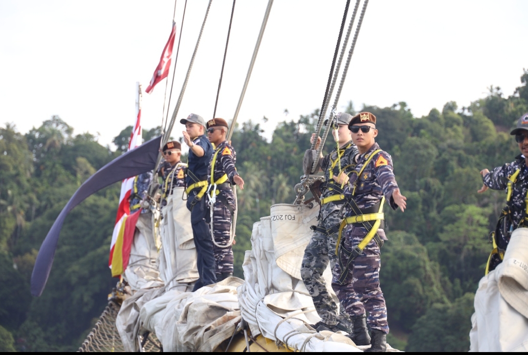 Bertolak dari Padang, KRI Bima Suci Lanjutkan Pelayaran Menuju Penang Malaysia