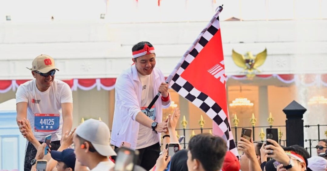 Merdeka Run 8.0K, Seskab Teddy: Energi Minggu Pagi yang Luar Biasa