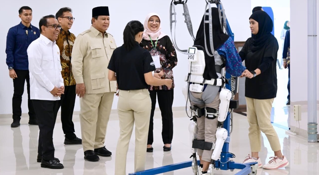 Peresmian Gedung Baru RSPON, Presiden Prabowo Sampaikan Apresiasi dan Kenang Sosok Mahar Mardjono