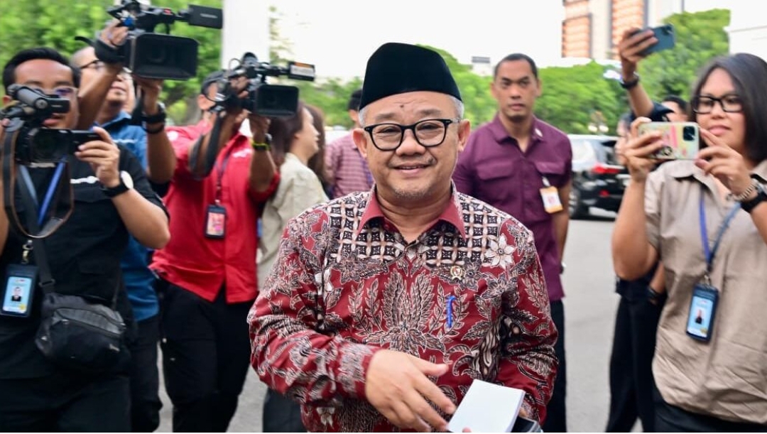 Panggil Mendikdasmen Abdul Mu’ti, Presiden Prabowo Terima Laporan Progres Digitalisasi Pendidikan