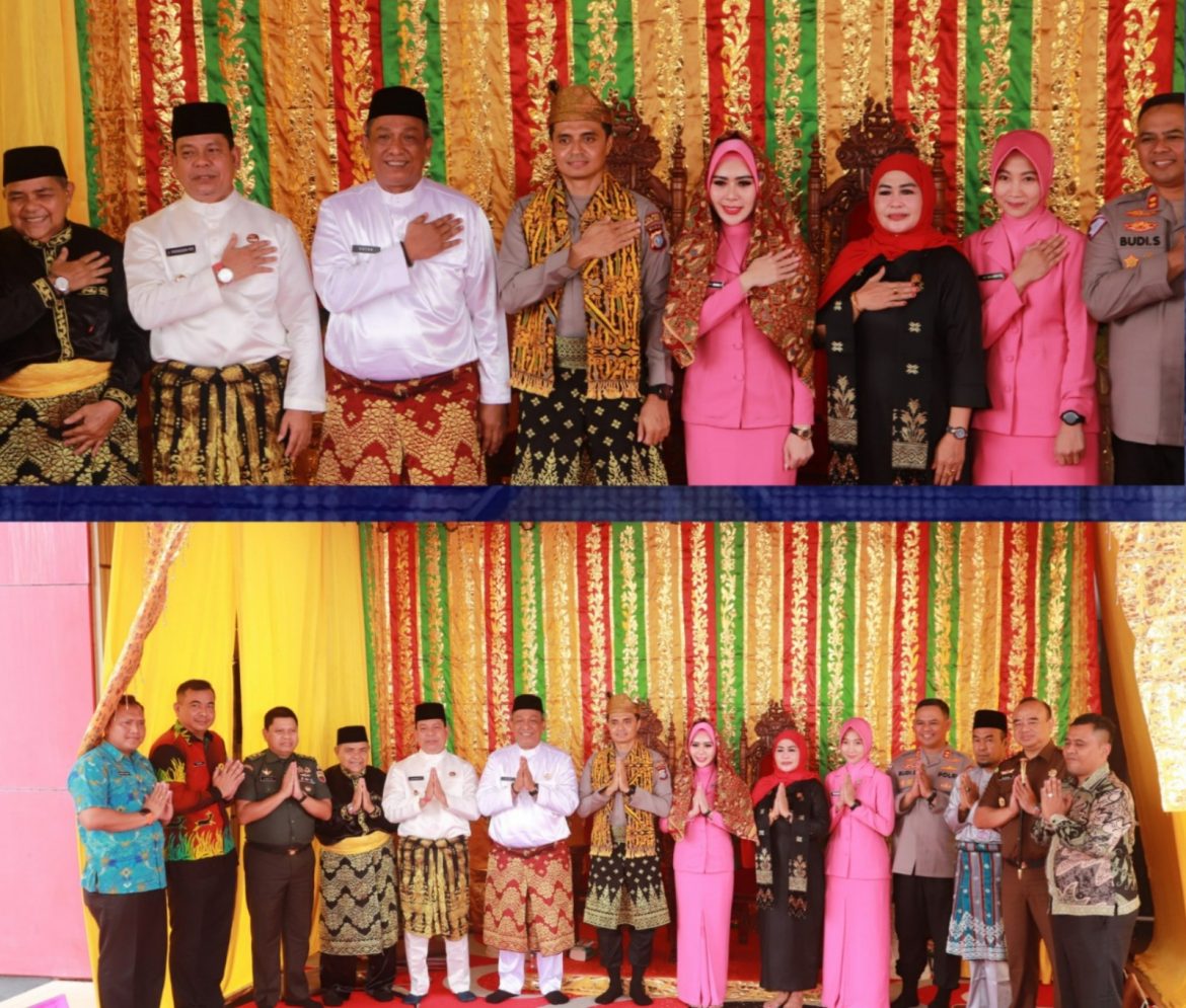 Lapas Pasir Pangarayan Hadiri Serah Terima Jabatan Kapolres Rokan Hulu