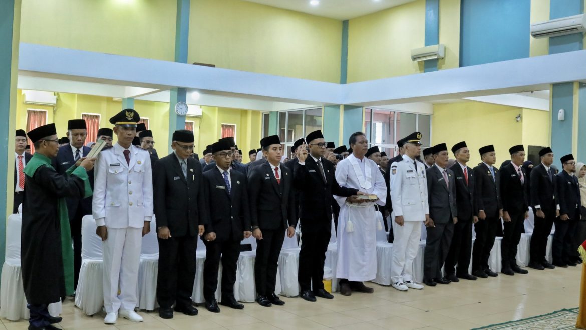 74 Pejabat Dilantik, Wabup Muzamil : Mari Bekerja Untuk Meranti Unggul, Agamis dan Sejahtera