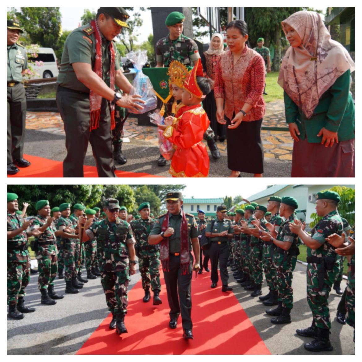 Pangdam I/BB Berikan Apresiasi Semangat dan Dedikasi Prajurit Jajaran Korem 032/Wira Braja