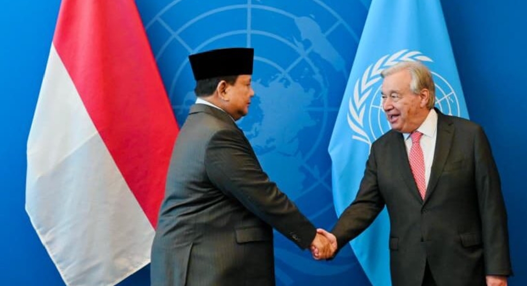 Pertemuan Bilateral Presiden Prabowo dan Sekjen PBB Bahas Sinergi Atasi Tantangan Global