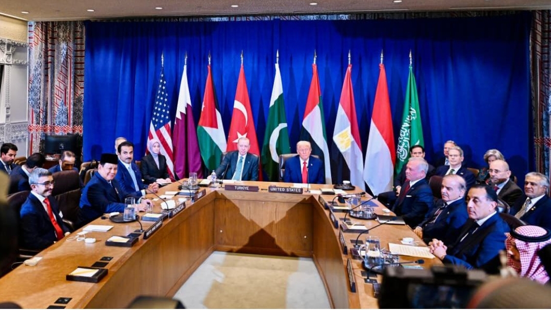 Presiden Prabowo Hadiri Pertemuan Multilateral Timur Tengah, Presiden Trump Tegaskan Komitmen Akhiri Perang Gaza