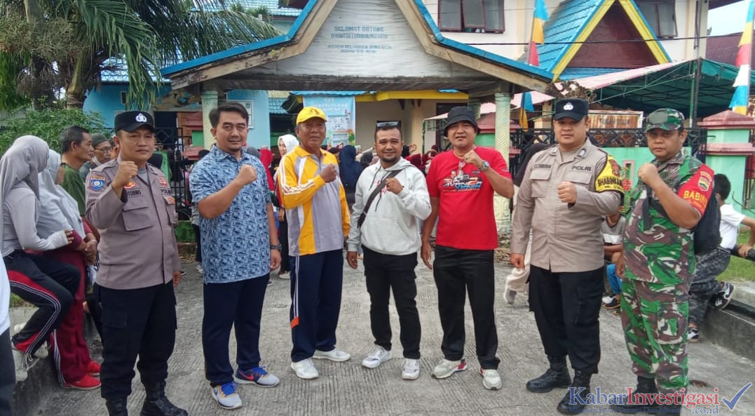 Jalan Santai Ajak Bea Cukai Dumai dan Warga Jalin Sinergi Lebih Erat