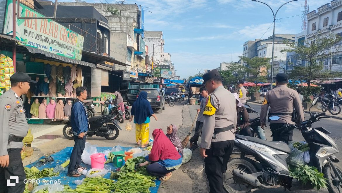 POLSEK BAGAN SINEMBAH GELAR GIAT CIPTA KONDISI (KRYD) CEGAH GANGGUAN KAMTIBMAS