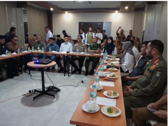 Bahas Tanah Jalan Sudirman, Walikota Dumai Pimpin Rapat Forkopimda Bersama PHR dan BPN