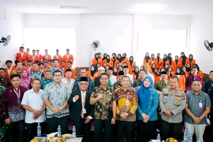 Wakil Bupati Rokan Hilir Dukung Penuh ITR, Hadiri PKKMB Sambut 70 Mahasiswa Baru