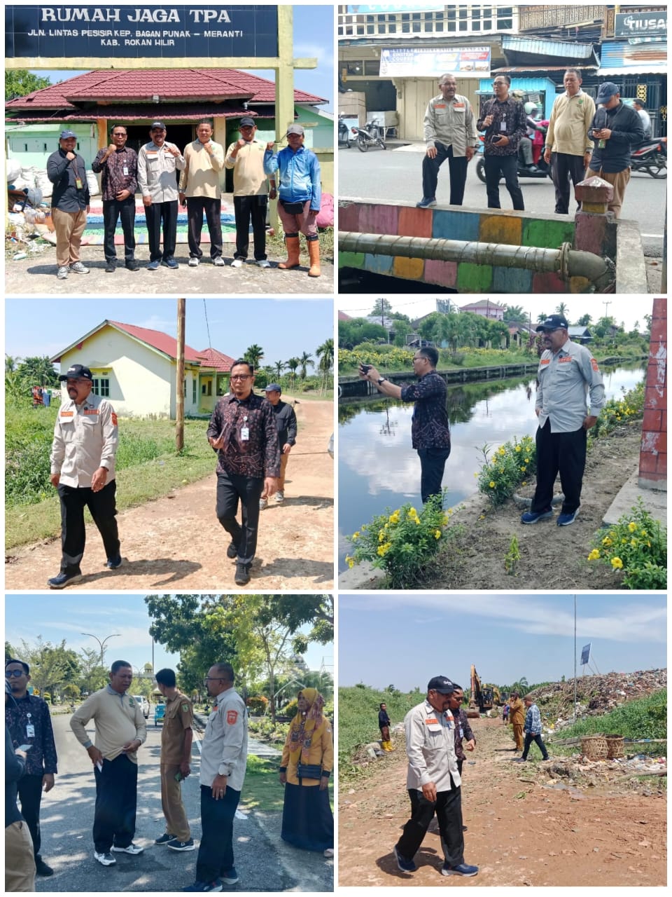 Kabupaten Rohil Kembali Mendapat Kunjungan Dari Tim Penilai Adipura Kementerian LHK