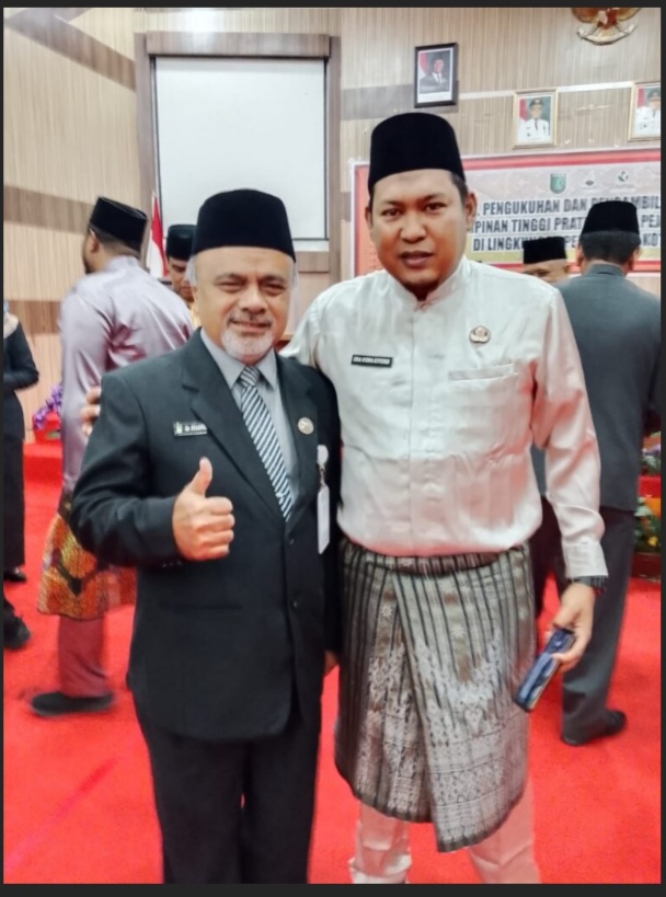 dr Syaipul Dikukuhkan Kembali sebagai Kadinkes Kota Dumai. 