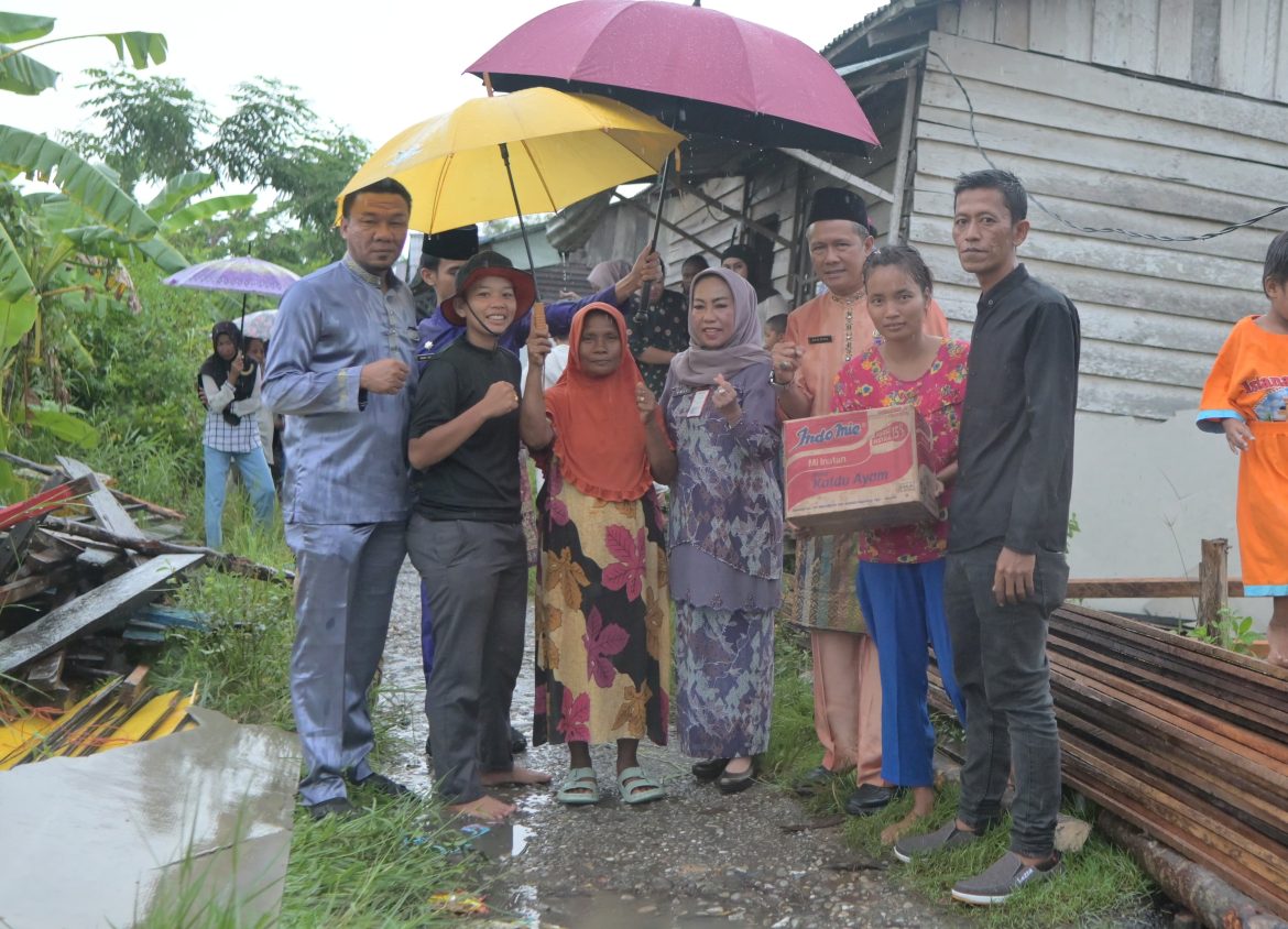 Bupati Rohil Instruksikan Dinas Perkim Tinjau Rumah Viral di Bagan Hulu