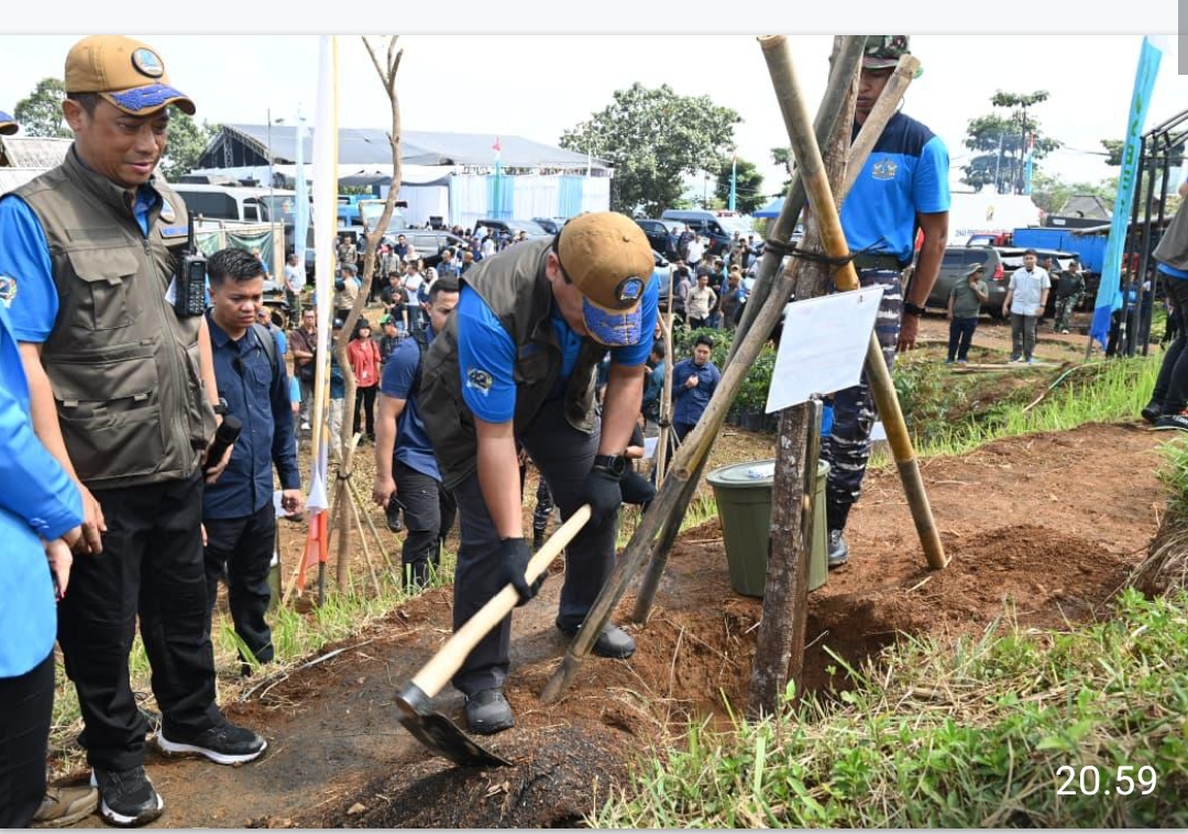 TNI AL Gandeng Pemkab Bogor Gelar Bakti Sosial Pada Masyarakat