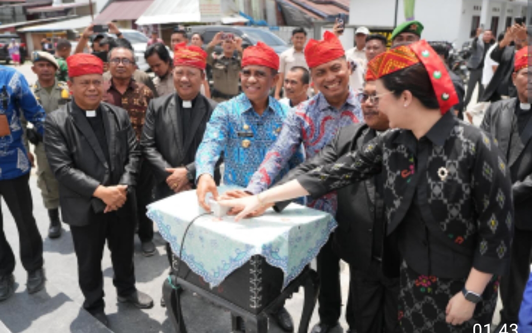 Sinergi untuk Kedamaian: Pangdam XXIII/Palaka Wira Hadiri Peresmian Gedung Baru GKST di Poso