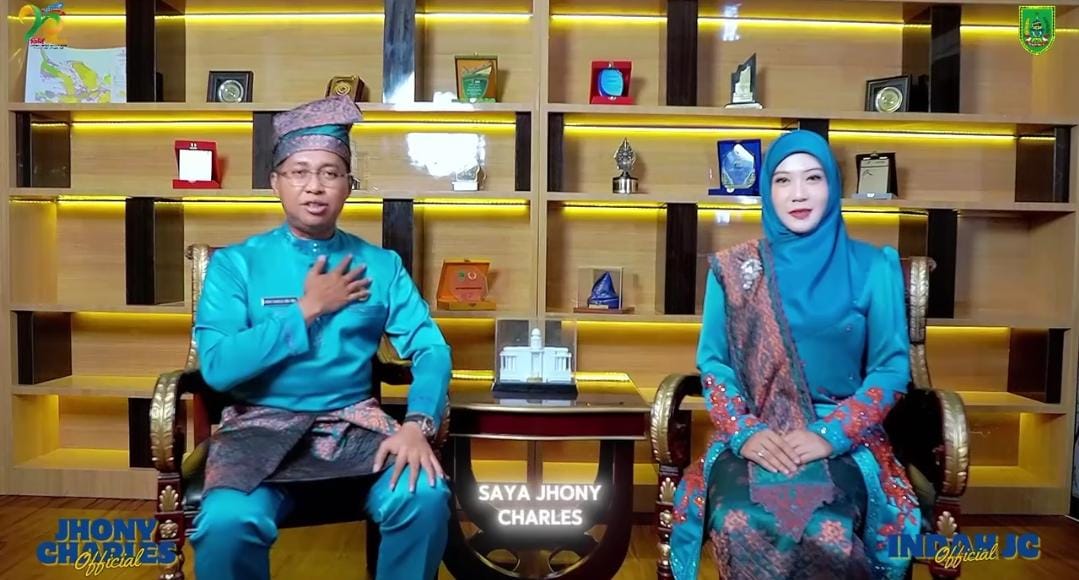 Wabup Jhony Charles dan Istri Ucapkan Selamat Hari Jadi ke-26 Kabupaten Rokan Hilir