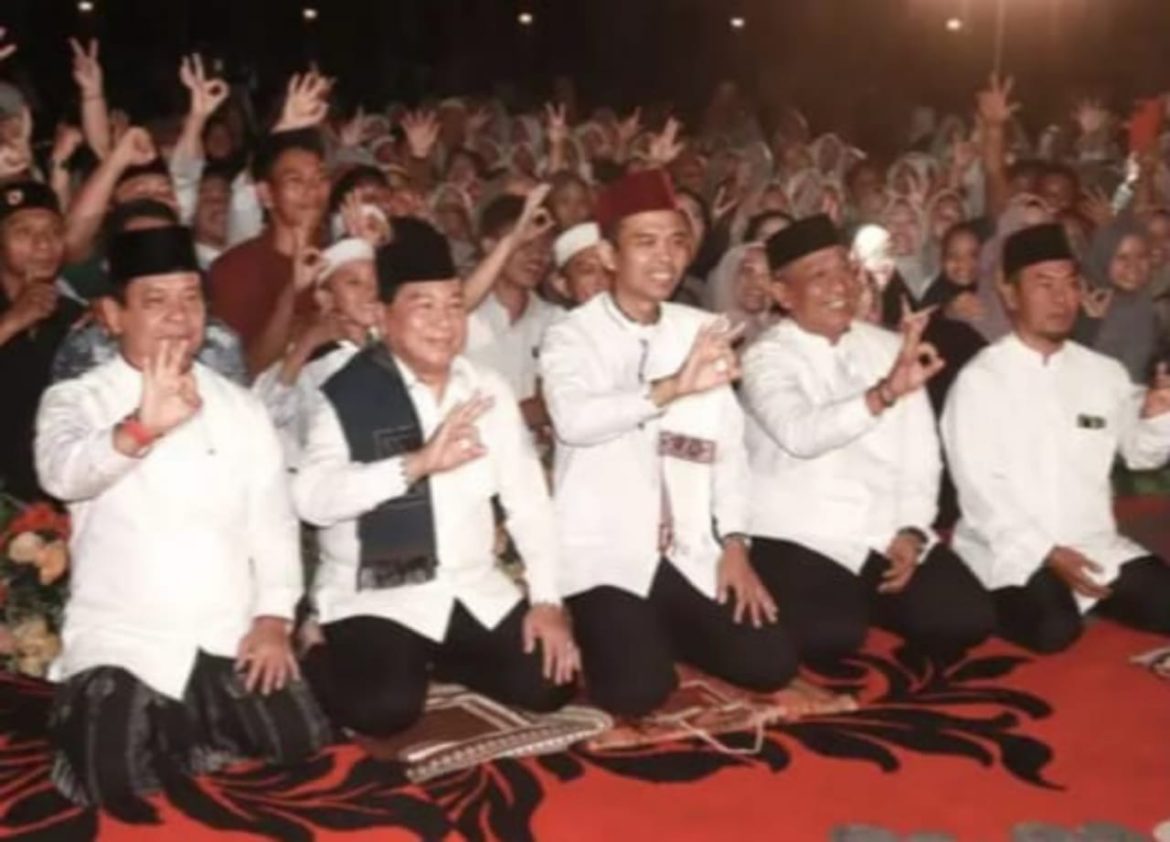 Pemkab Rohul Gelar Tabligh Akbar Penceramah Kondang Ustadz Abdul Somad , Di Hadiri Ribuan Jamaah .