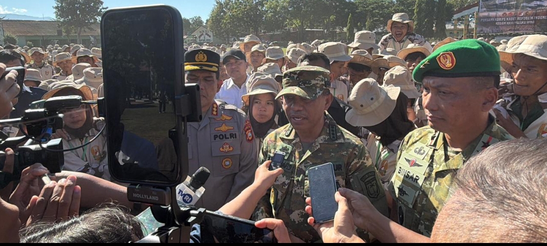 Gubernur Sulteng Buka Secara Resmi Korps Kadet Republik Indonesia (KKRI) Tahun 2025, Pangdam XXIII/Palaka Wira: Membangun Generasi Muda yang Cinta Tanah Air