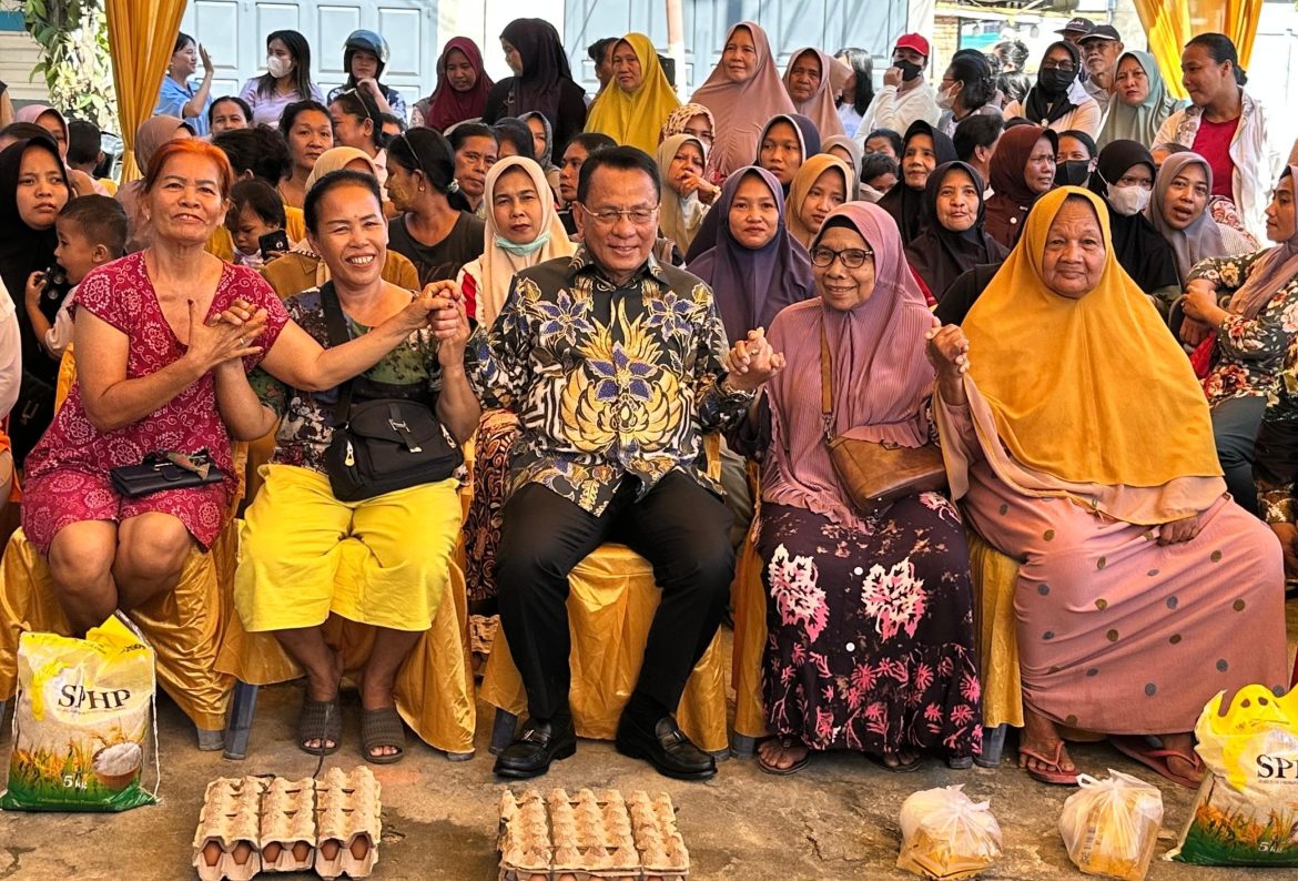 *Antisipasi Inflasi Harga Sembako, Pemkab Rohil Gelar Gerakan Pangan Murah di Bagan Sinembah*