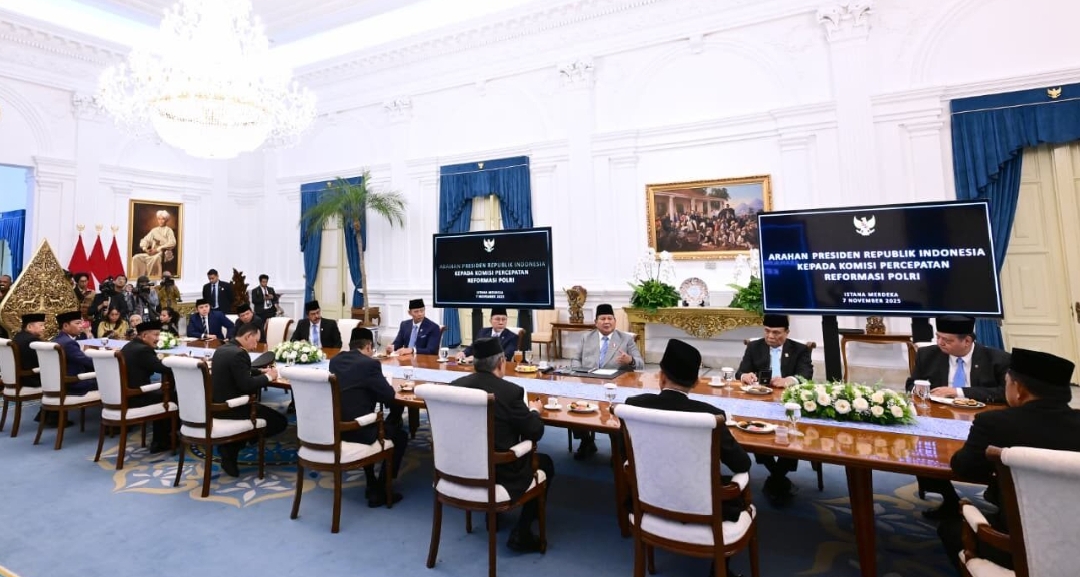 Presiden Prabowo Dorong Komisi Reformasi Polri Wujudkan Supremasi Hukum dan Keadilan