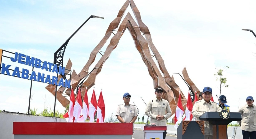 Presiden Prabowo Resmikan Jembatan Kabanaran dan 4 Proyek Infrastruktur Konektivitas Lainnya Senilai Rp1,97 T