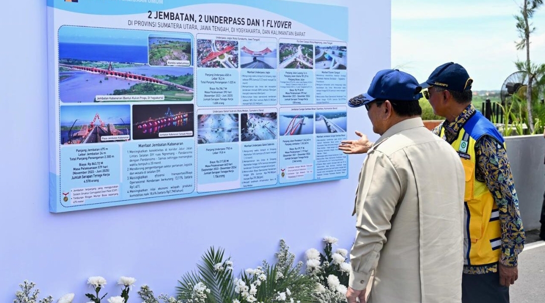 Presiden Prabowo Resmikan 4 Infrastruktur secara Hybrid, Hadirkan Dampak Nyata bagi Mobilitas Publik