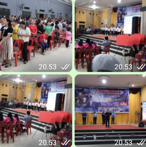 Malam Konser Rohani, GBI Dumai hadirkan bintang tamu Artis Rohani Michael Panjaitan,serta Tim Rohani Korea Selatan