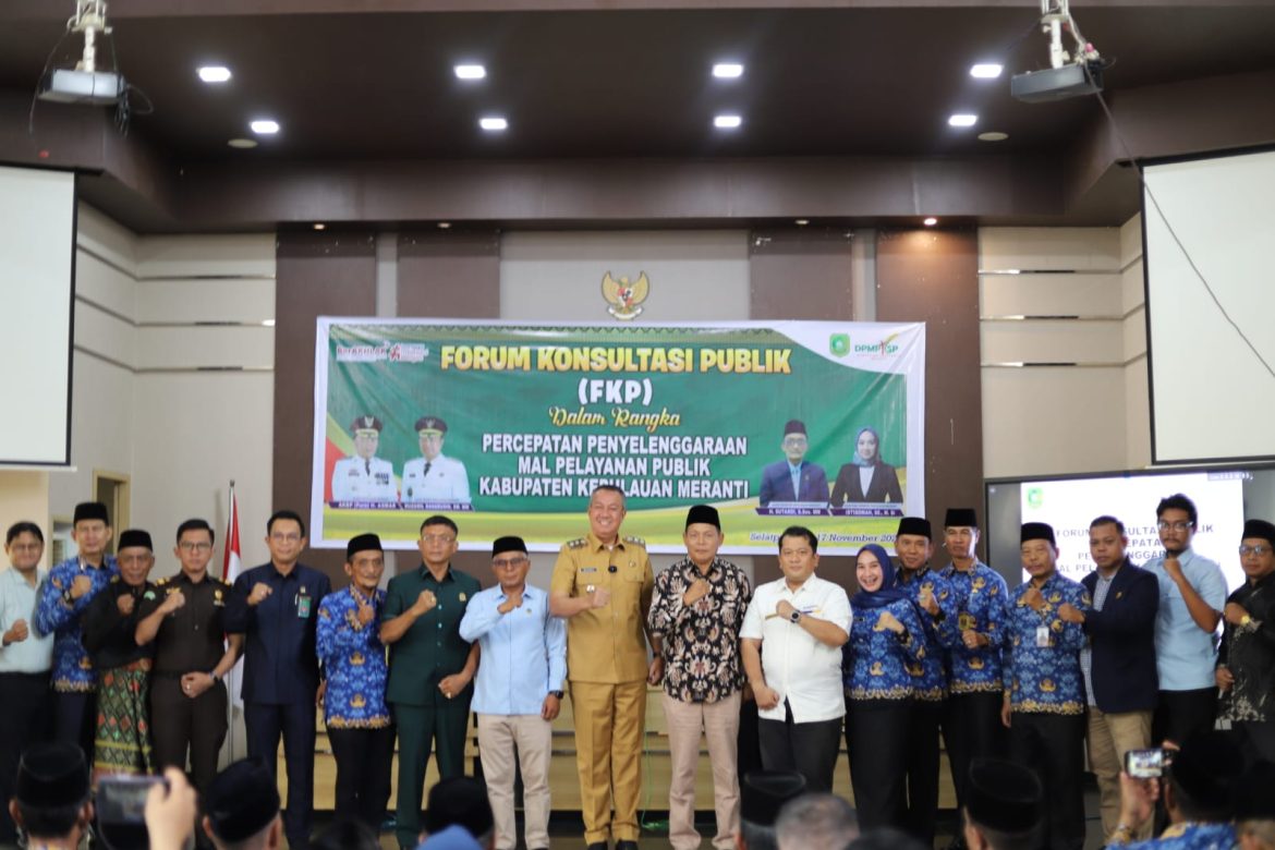Pemkab Meranti Siapkan Mal Pelayanan Publik 