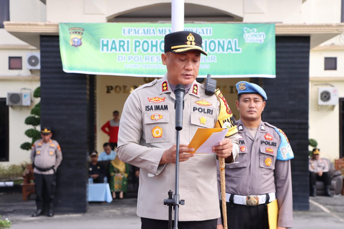 UPACARA PERINGATAN HARI POHON NASIONAL & GERAKAN MENANAM 21.000 POHON